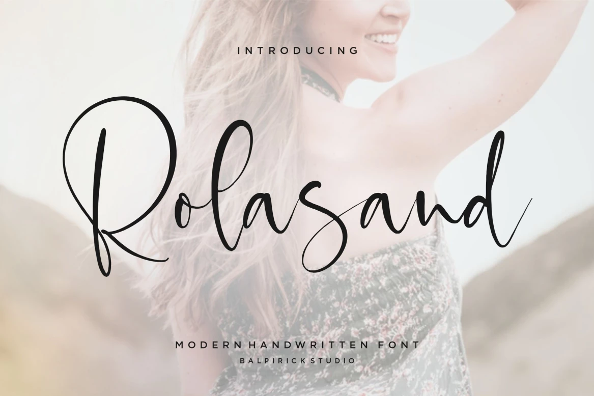 Rolasand Regular Yazı Karakteri