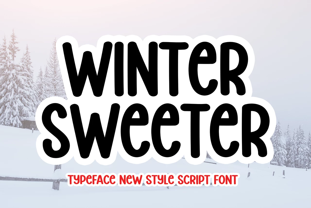 Winter Sweeter Regular Caratteri tipografici