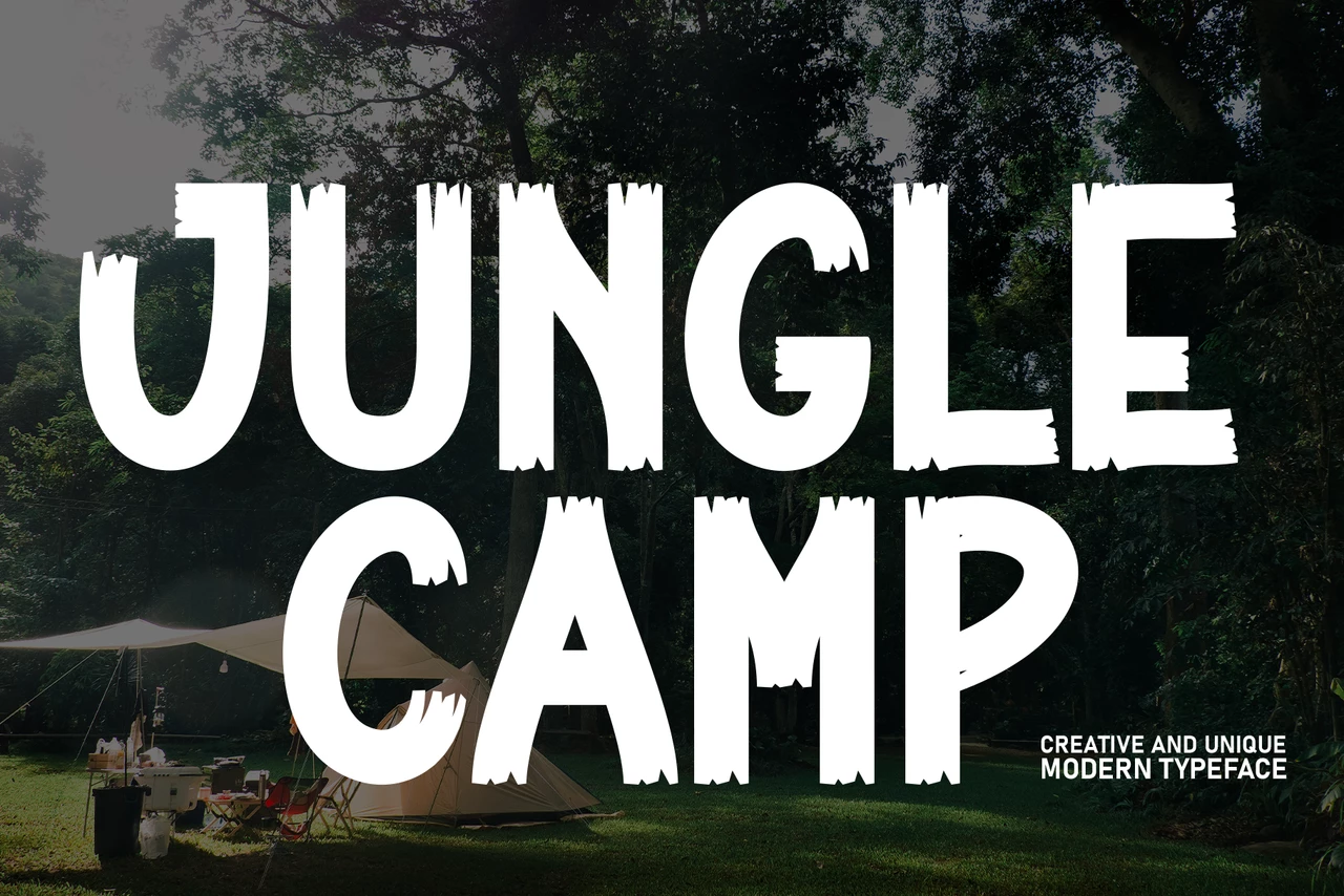 Jungle Camp Regular Tipo de fuente