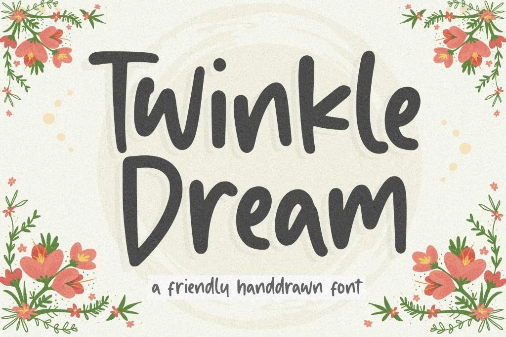 Twinkle Dream Regular Lettertype