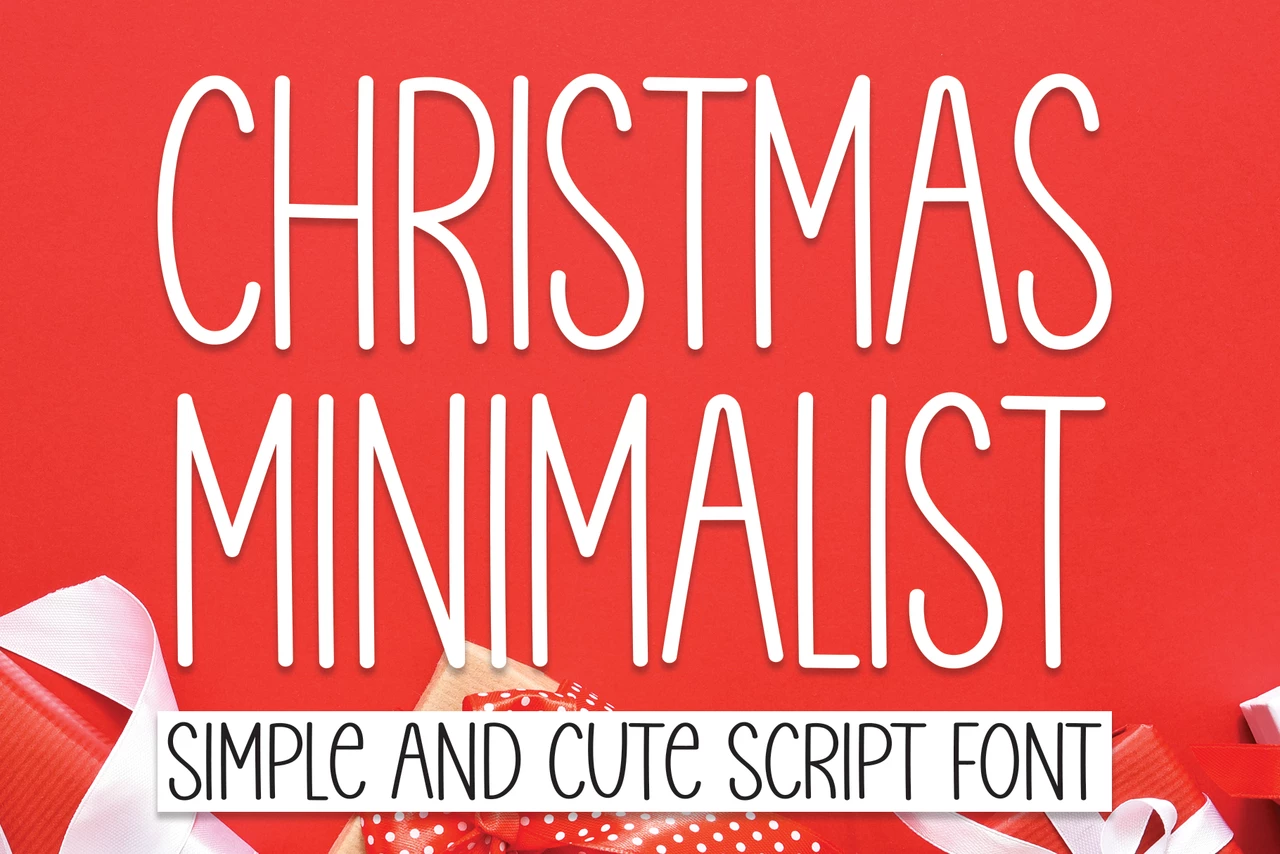 Christmas Minimalist Regular Tipo de fuente