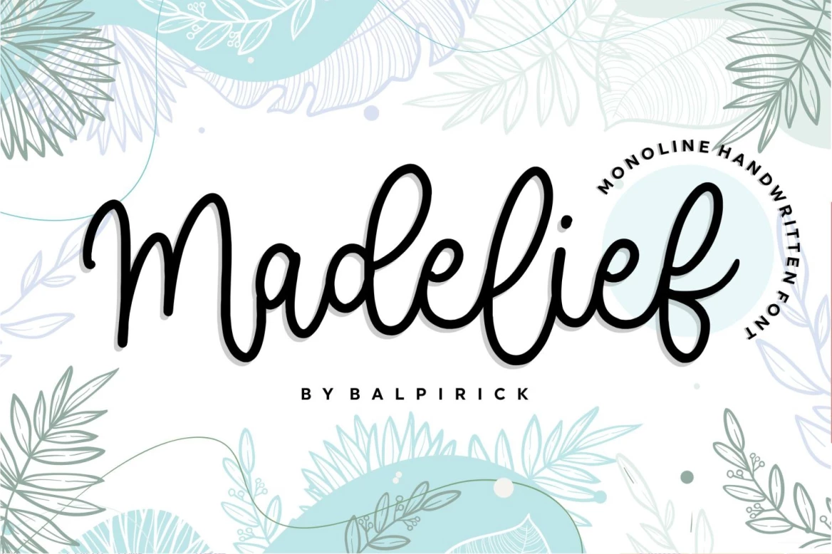 Madelief Regular Caratteri tipografici