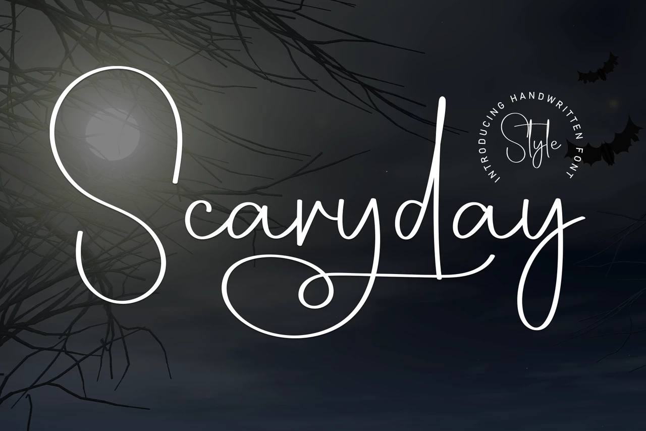 Scaryday Regular Font
