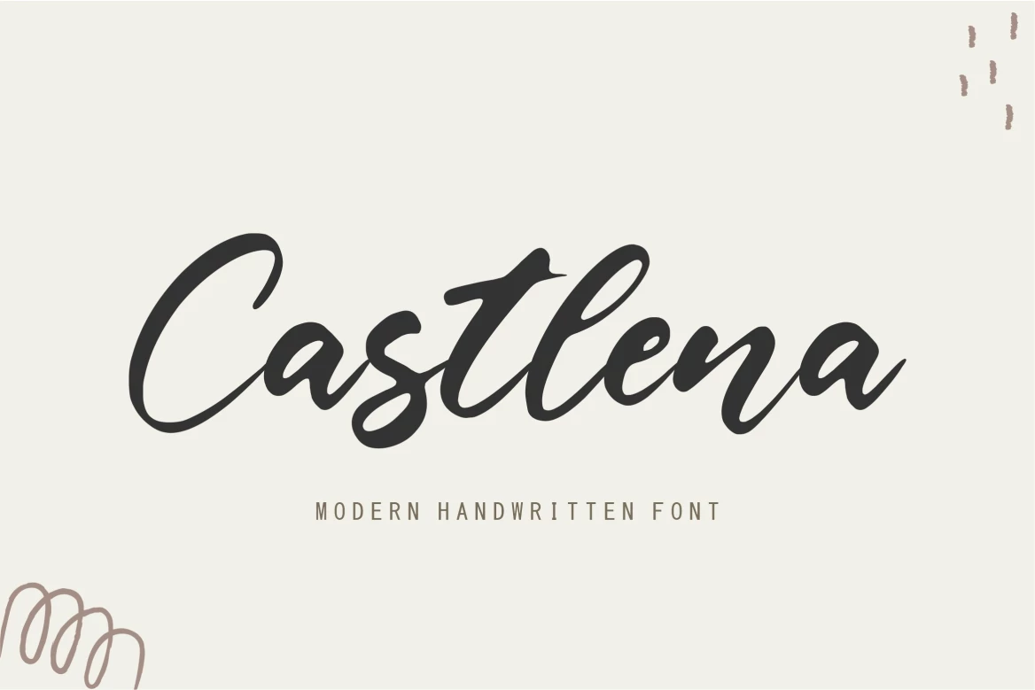 Castlena Regular Tipo de fuente