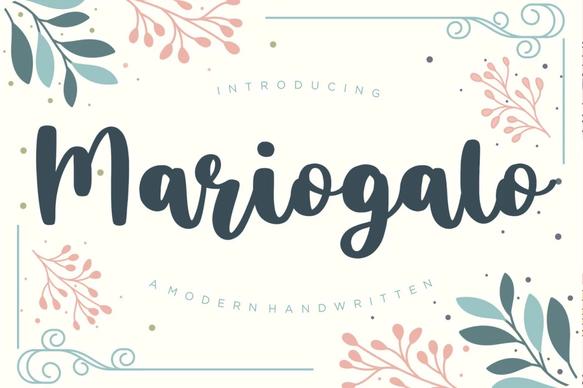 mariogalo Regular Font