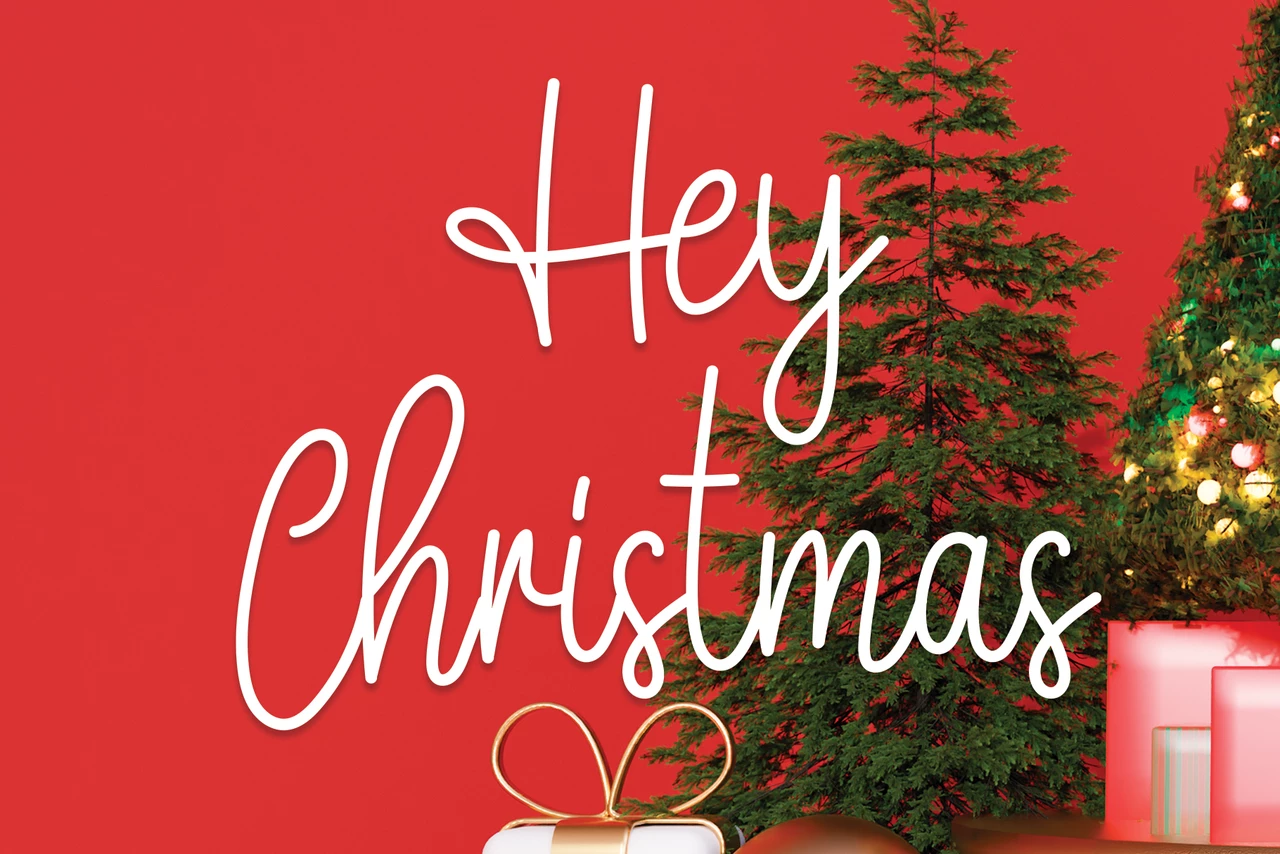 Hey Christmas Regular Font