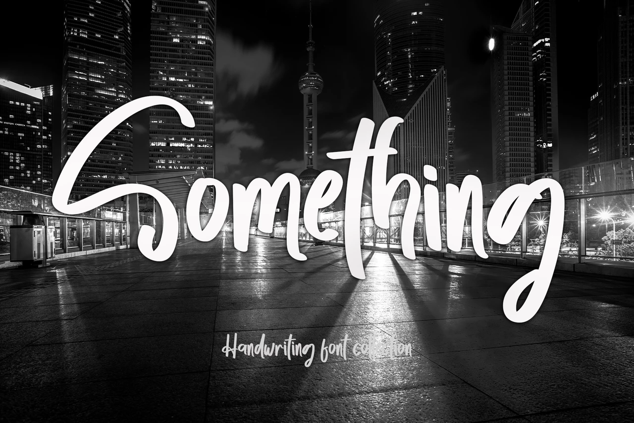 Something Regular 書体