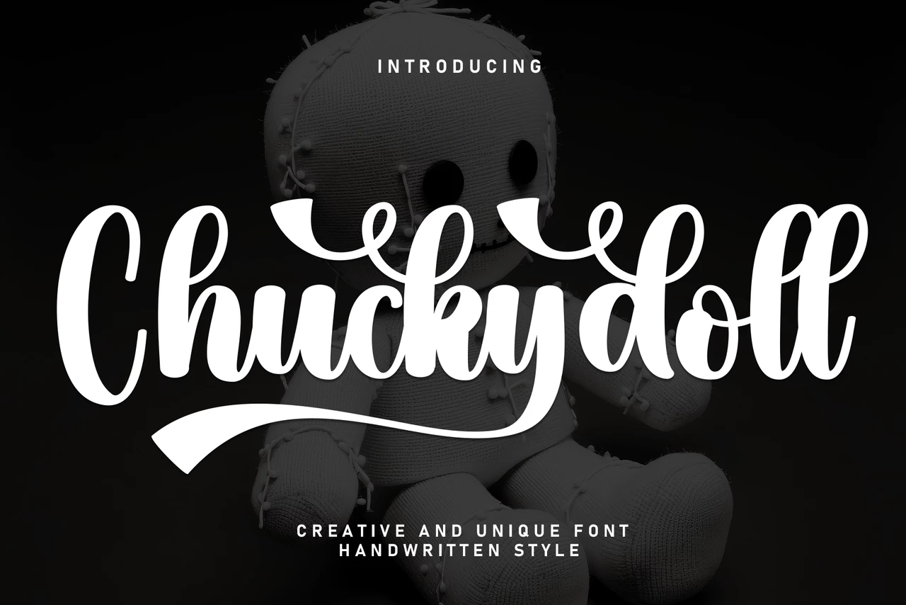 Chuckydoll Regular Police d'écriture