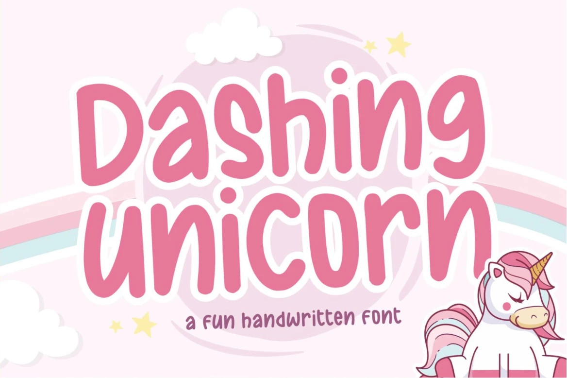 Dashing Unicorn Regular Font
