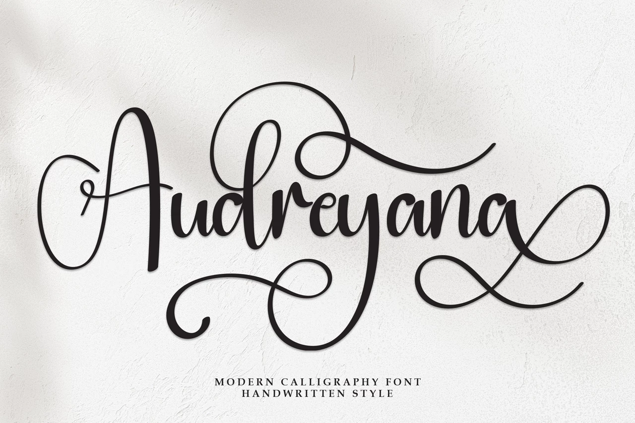 Audreyana Regular Caratteri tipografici
