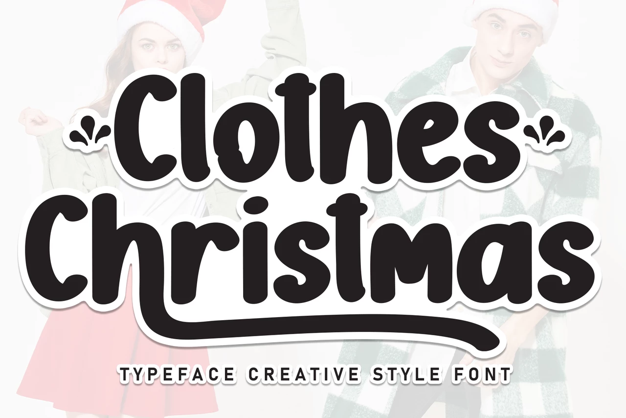 Clothes Christmas Regular Font