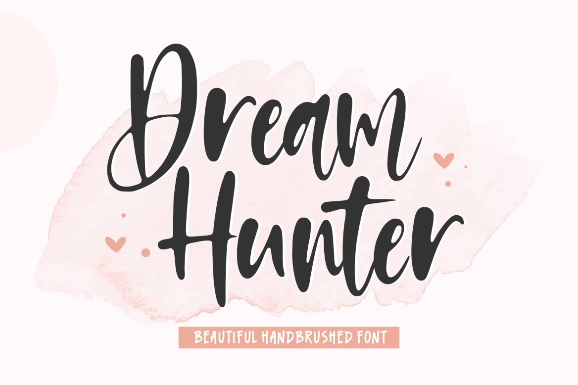 Dreams Hunter Regular Caratteri tipografici
