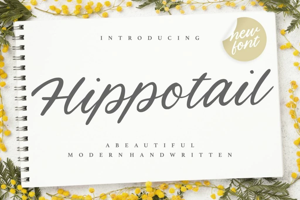 Hippotail Regular Krój pisma