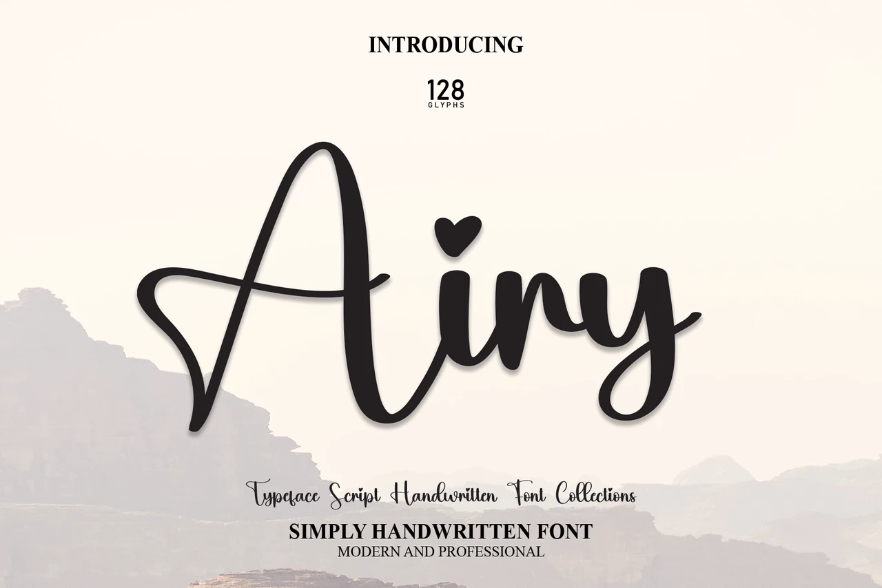 Airy Regular Tipo de letra