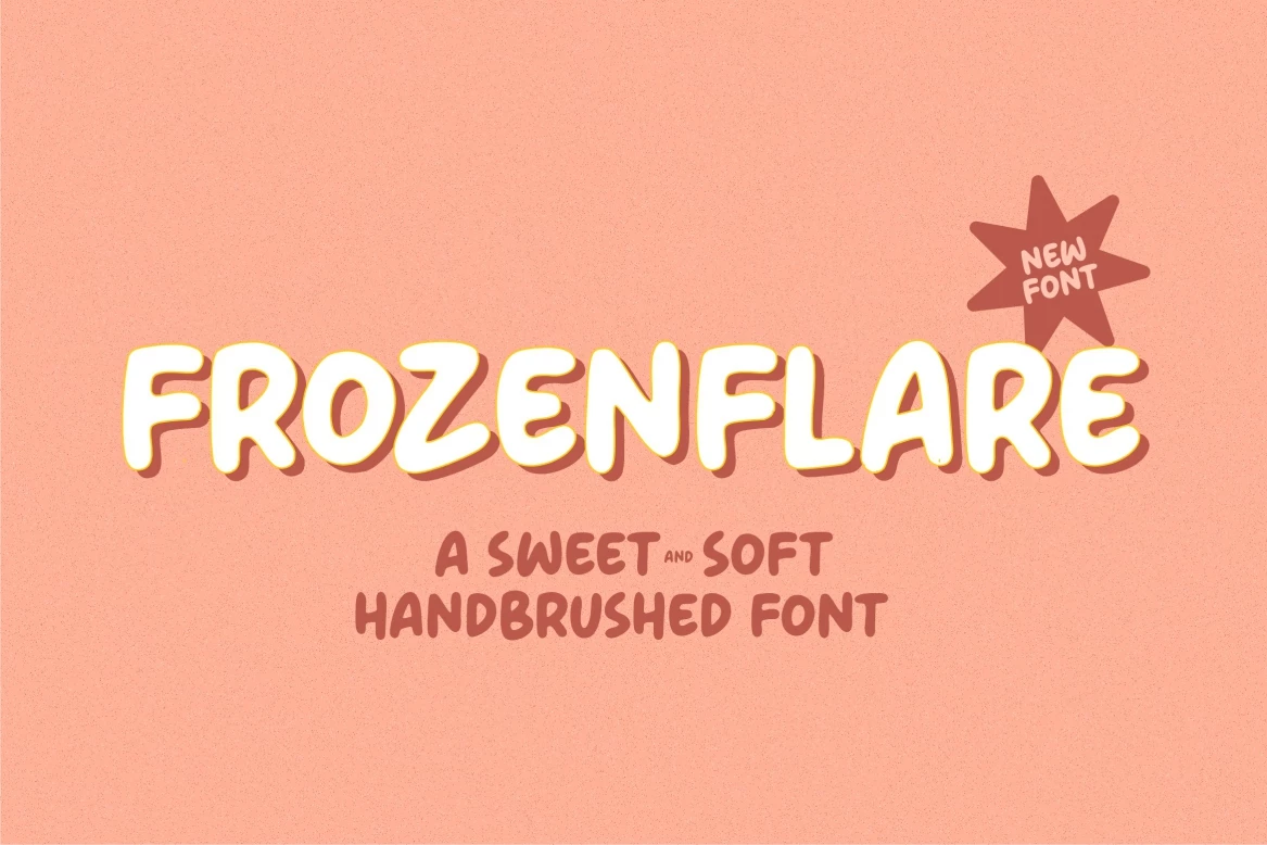 Frozenflare Regular Caratteri tipografici