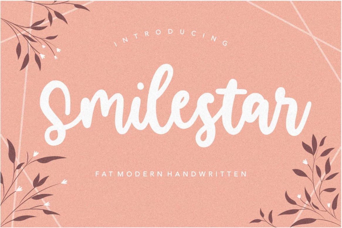 Smilestar Regular Lettertype