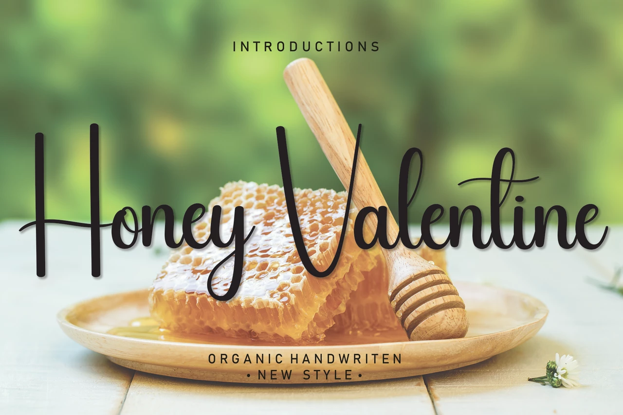 Honey Valentine Regular Font