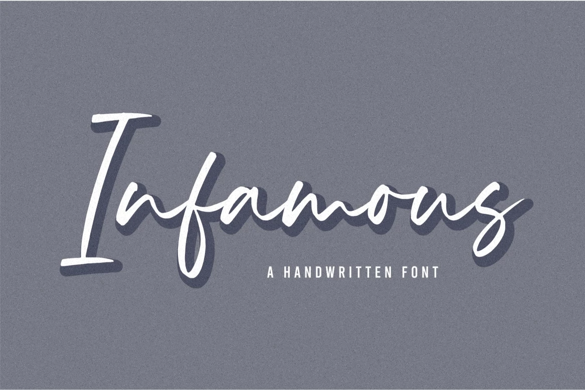 Infamous Regular Font