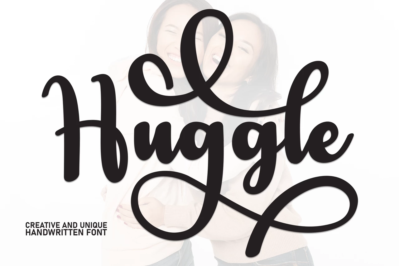 Huggle Regular Krój pisma