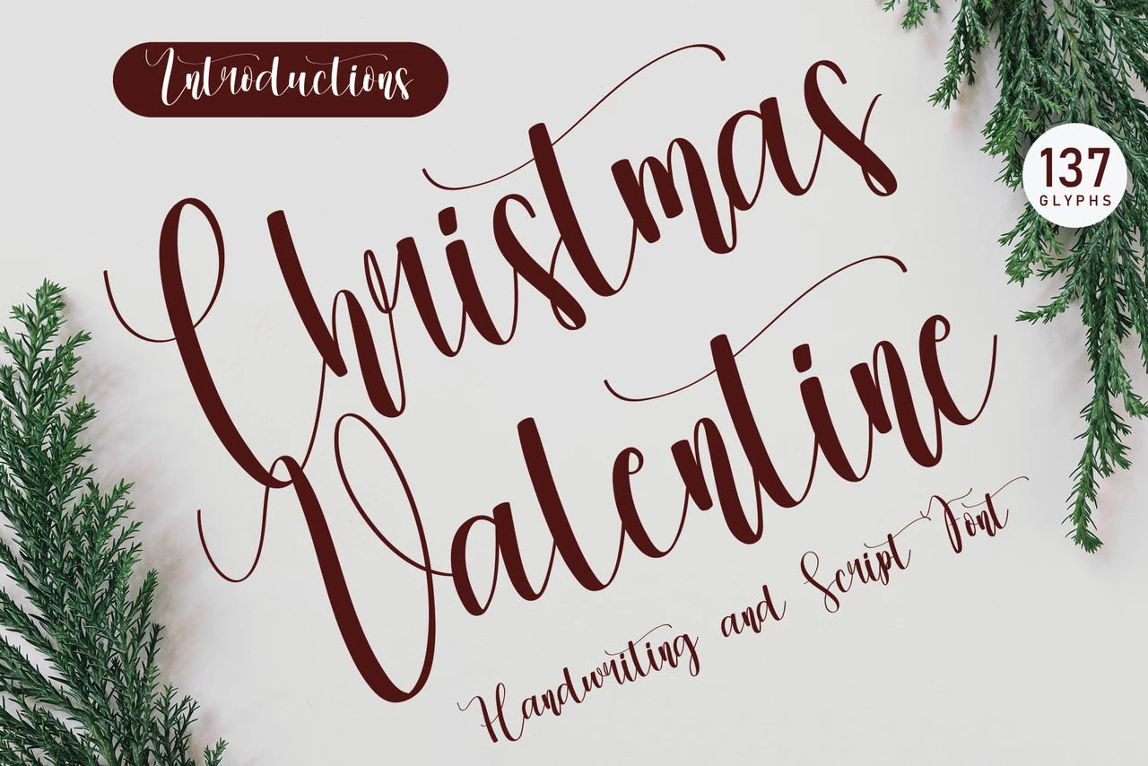 Christmas Valentine Regular Caratteri tipografici
