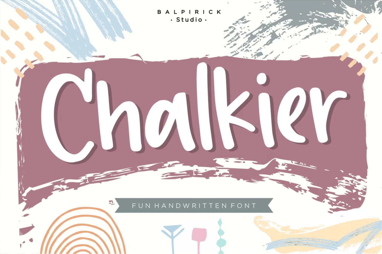 Chalkier Regular Tipo de letra