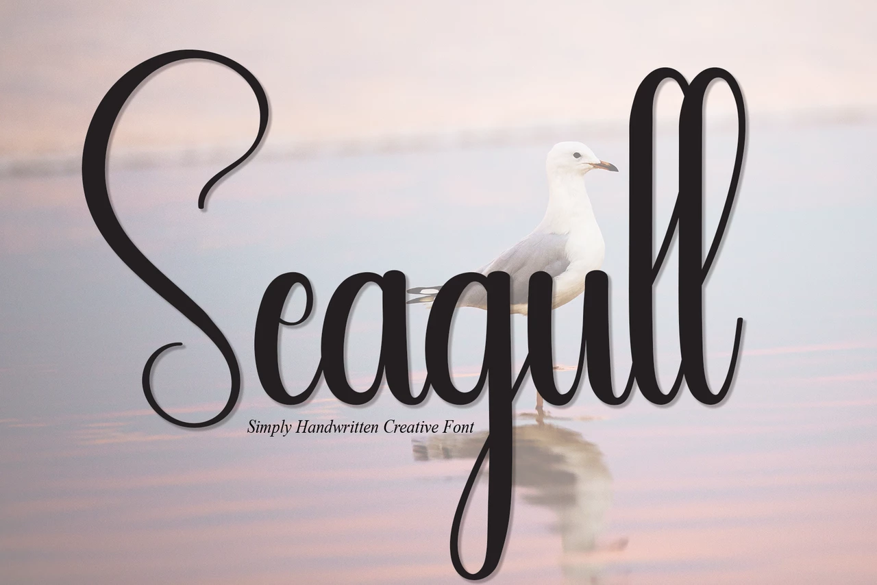 Seagull Regular Font
