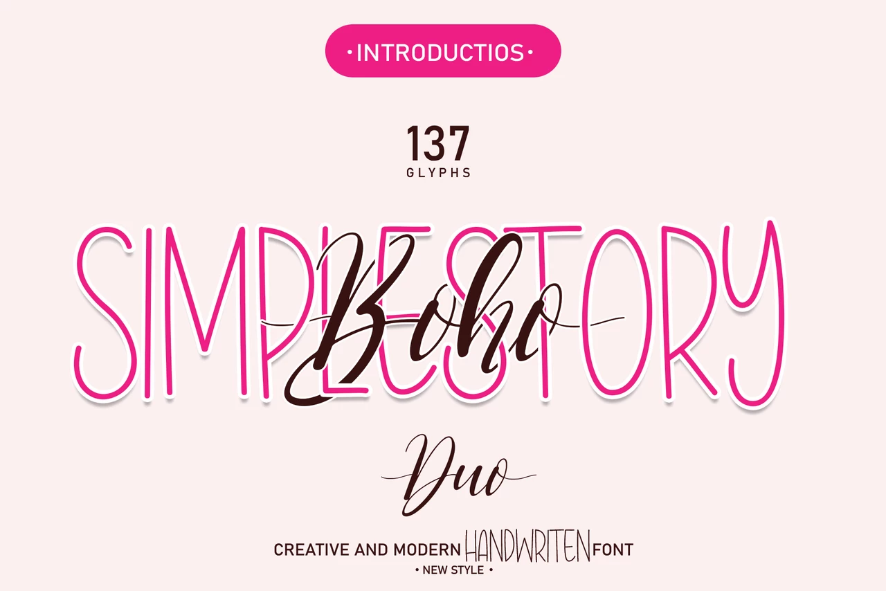 Simplestory Regular Caratteri tipografici
