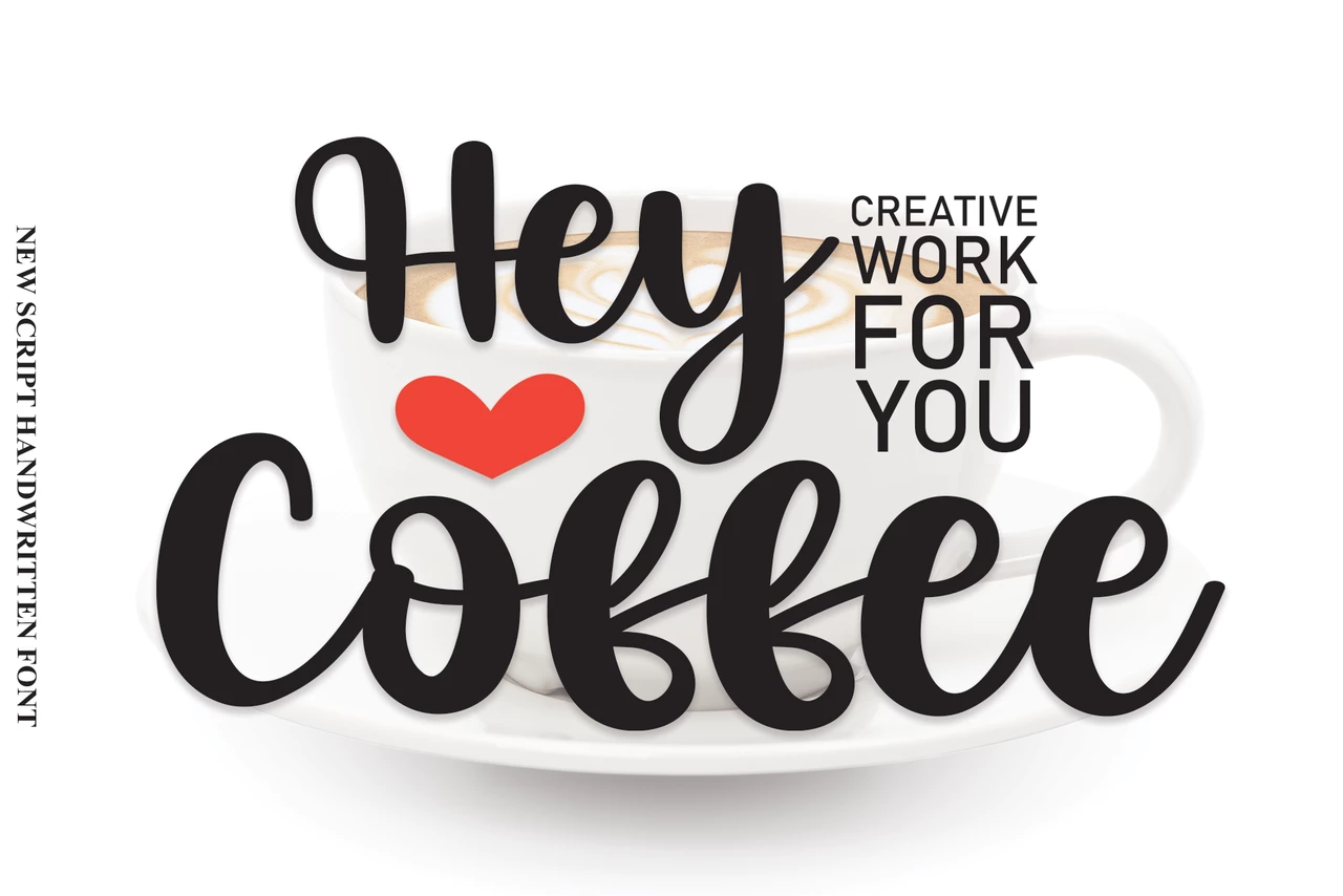 Hey Coffee Regular Tipo de letra
