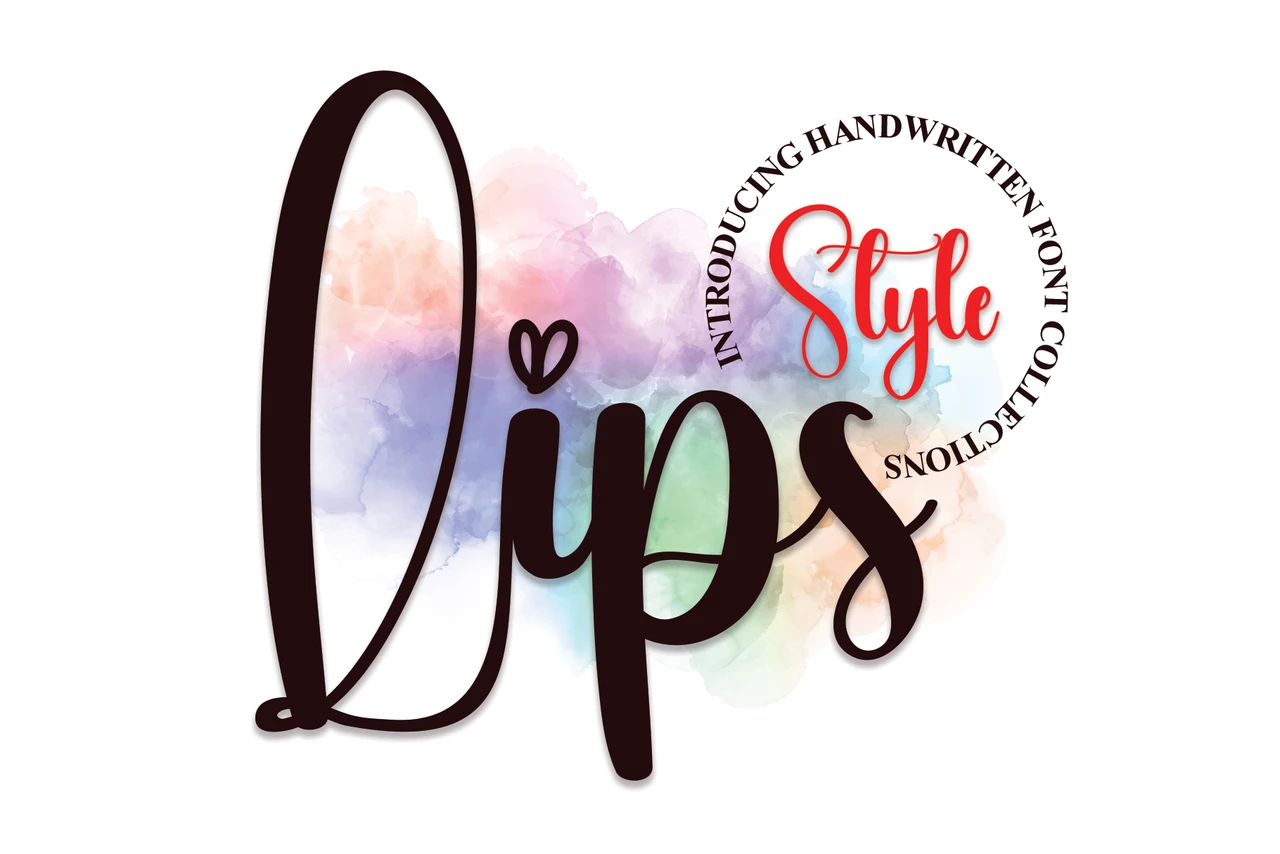 Lips Regular Font