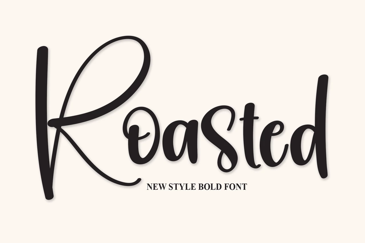 Roasted Regular Font