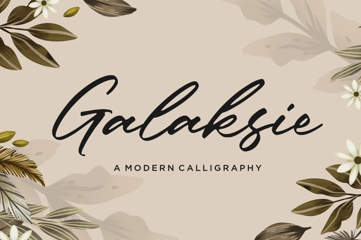 Galaksie Regular Tipo de letra