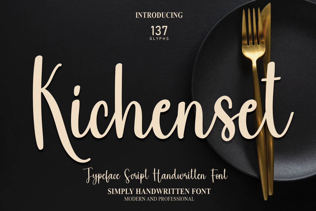 Kichenset Regular Font