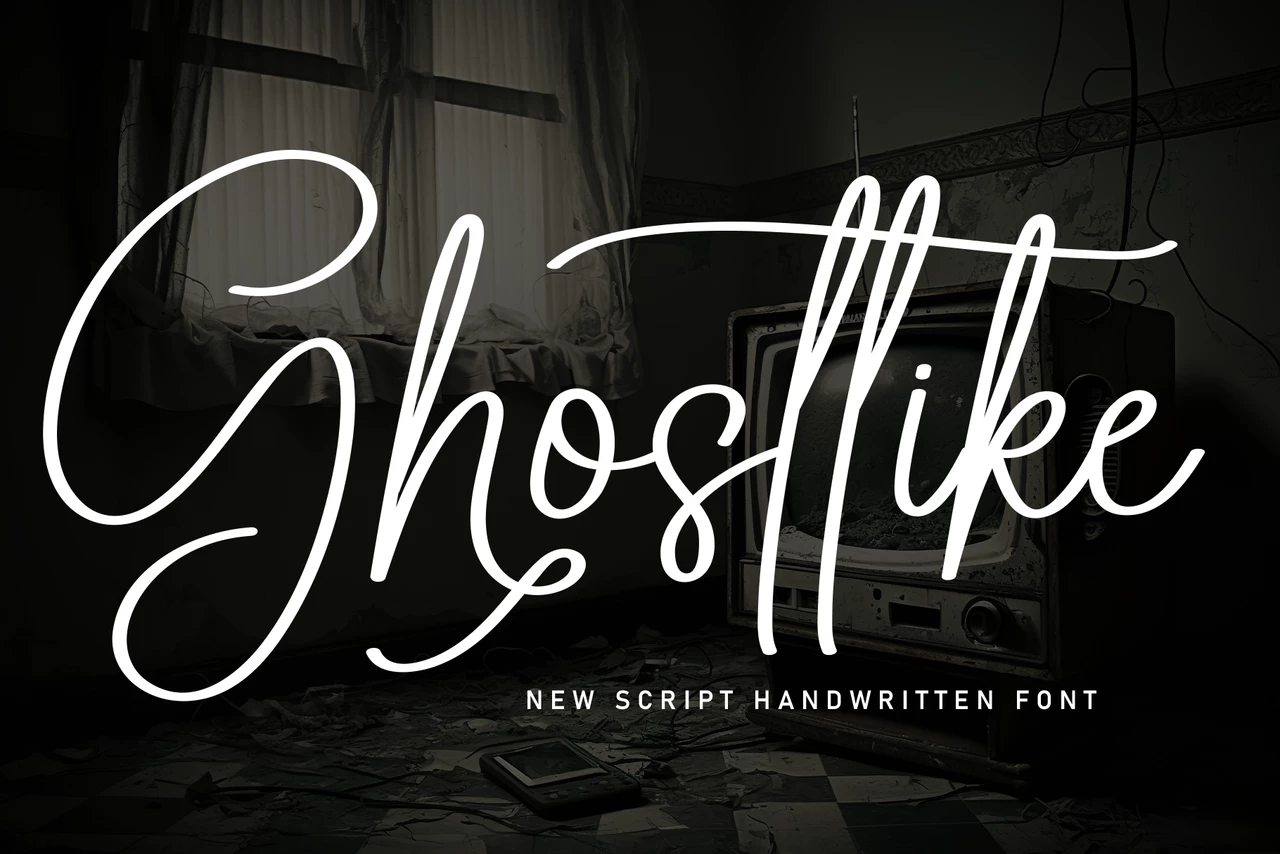 Ghostlike Regular Font