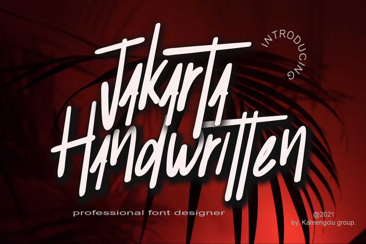 Jakarta Handwritten Regular Font