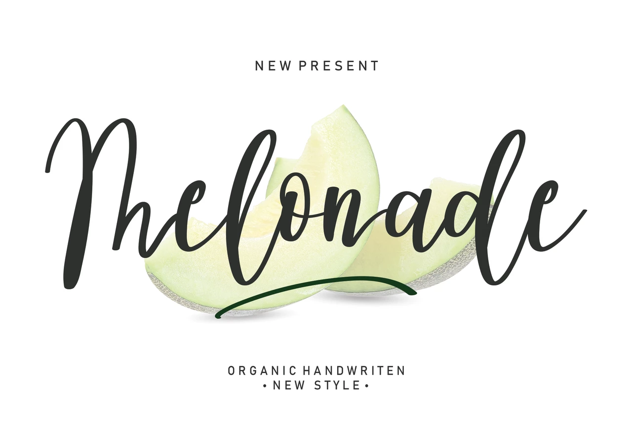 Melonade Regular Font