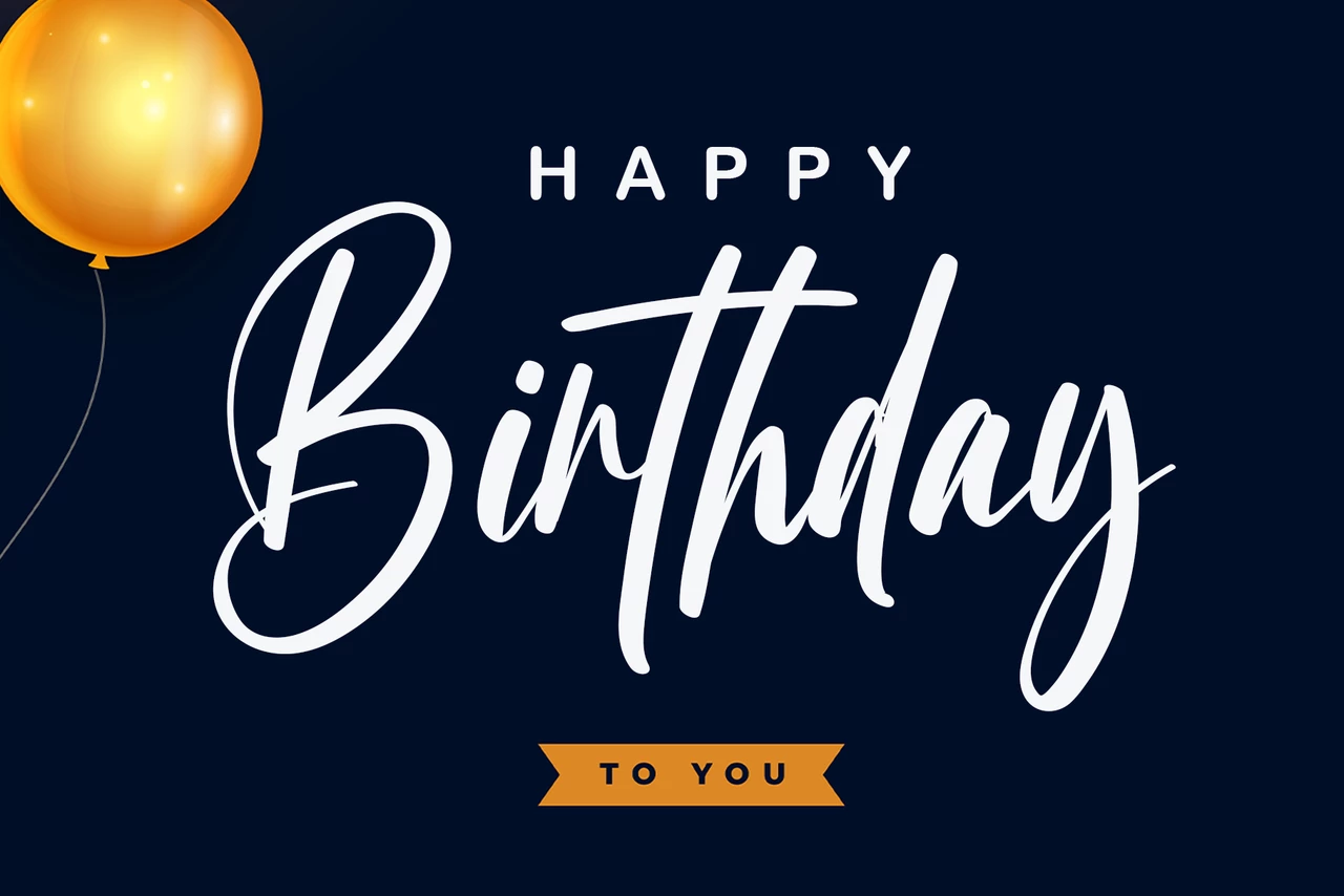 Birthday Regular Font
