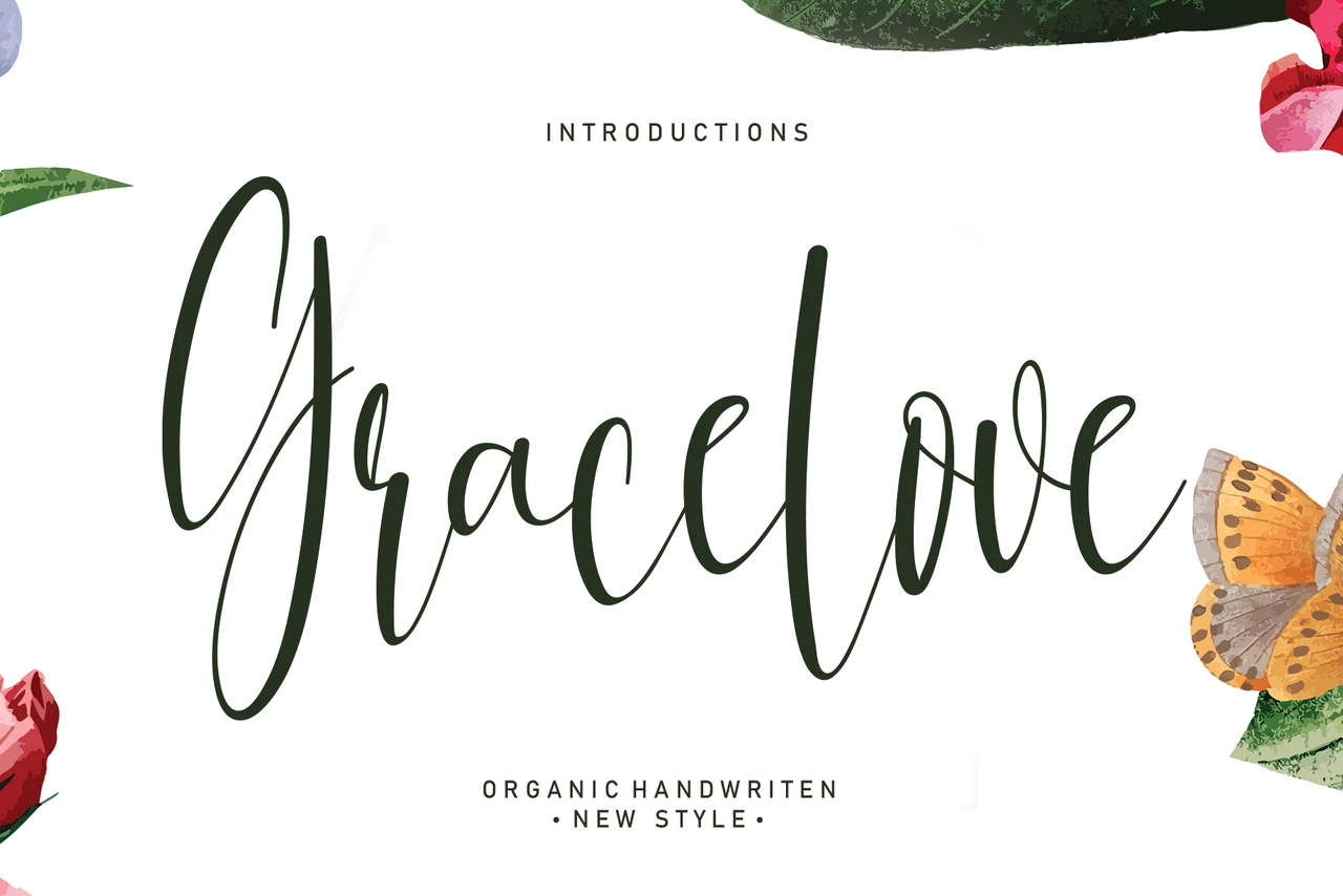 Gracelove Regular Tipo de letra