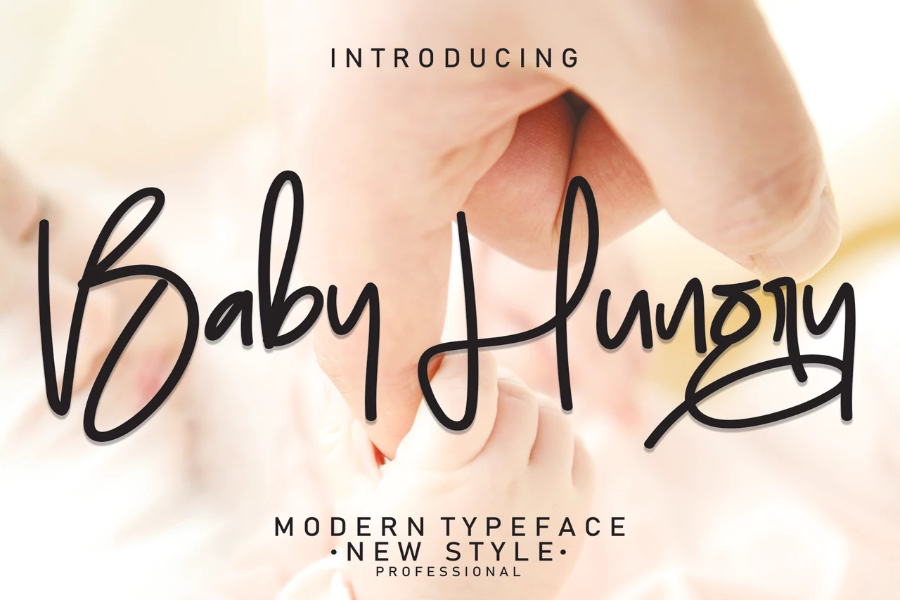 Baby Hungry Regular Font