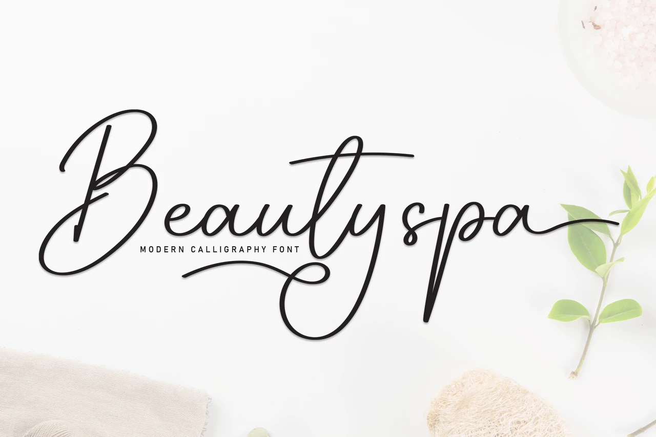 Beautyspa Regular Font