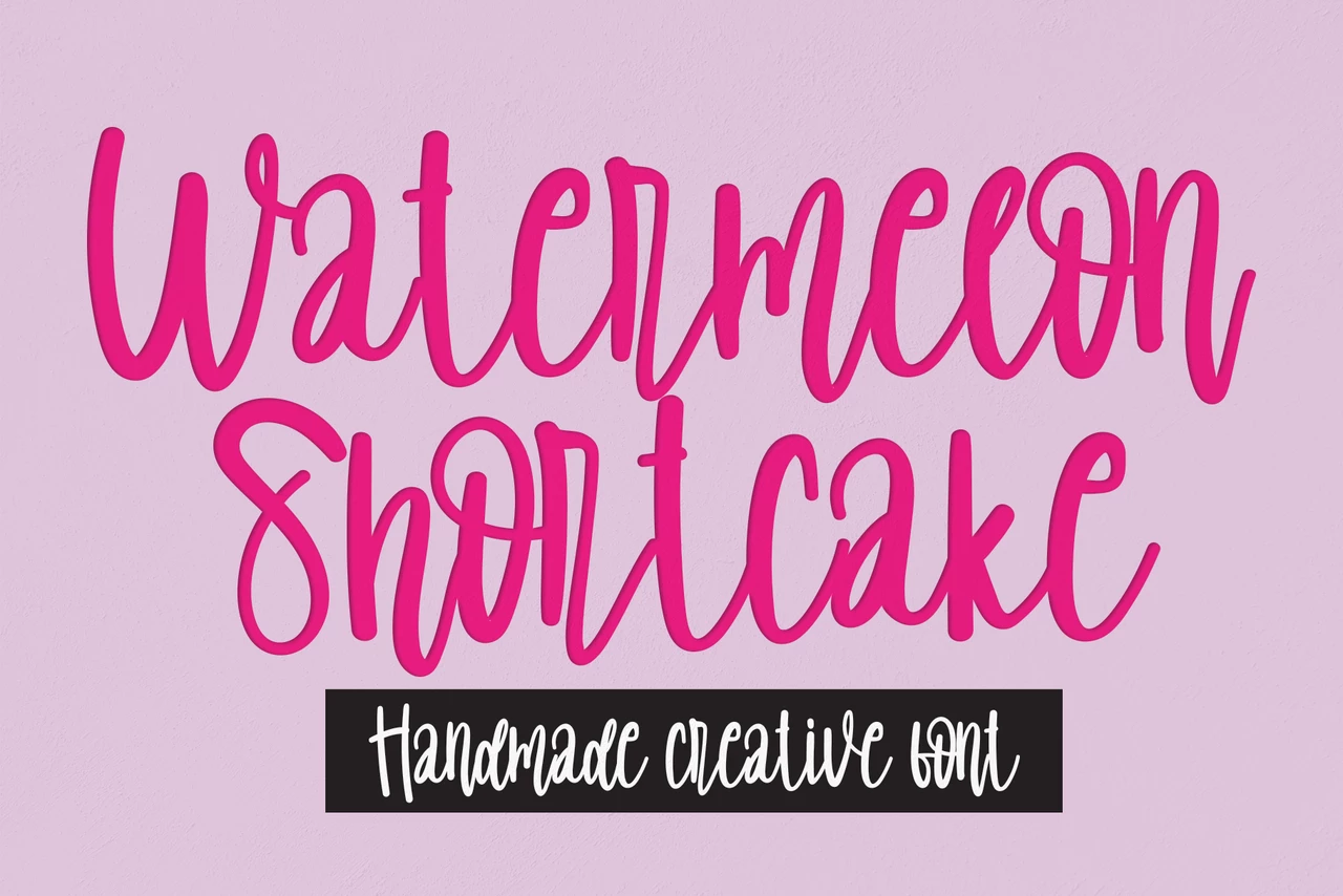 Watermelon Shortcake Regular Caratteri tipografici