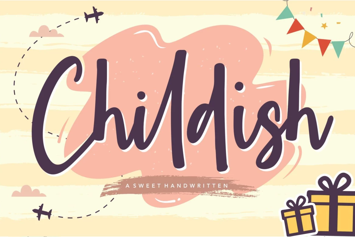 Childish Regular Font