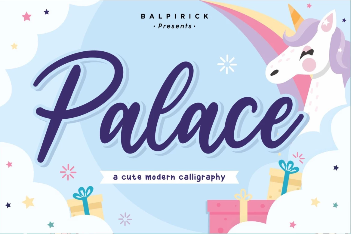 Palace Regular Font