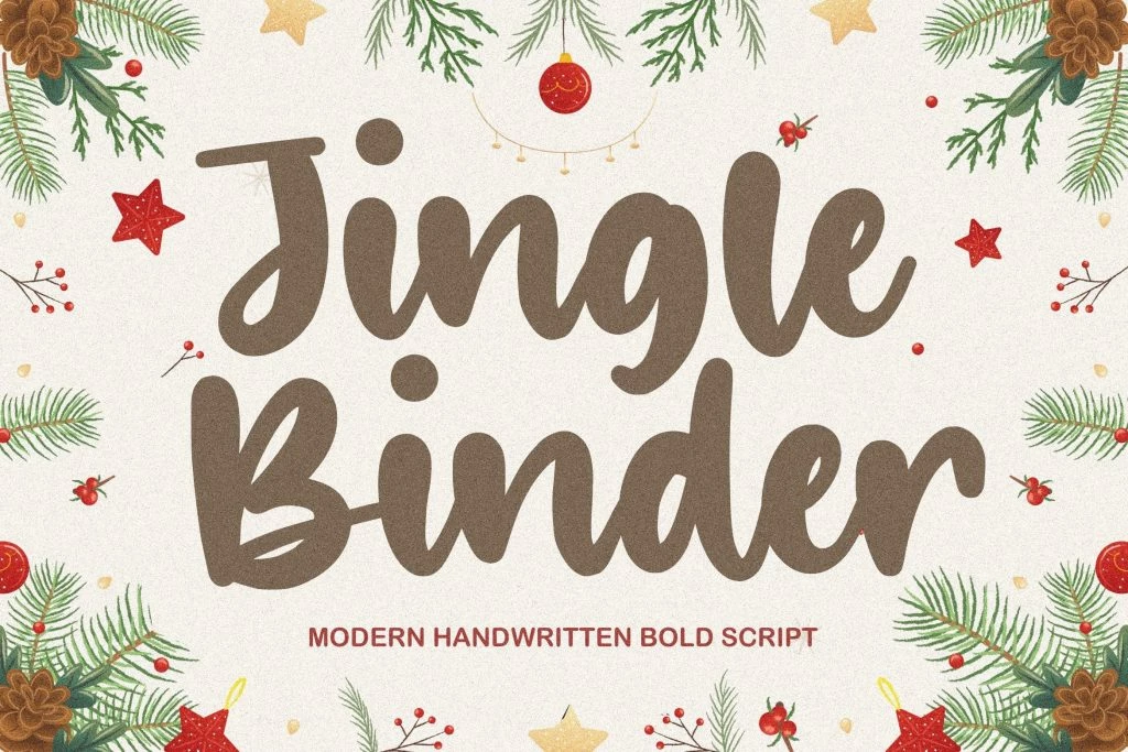 Jingle Binder Regular Font