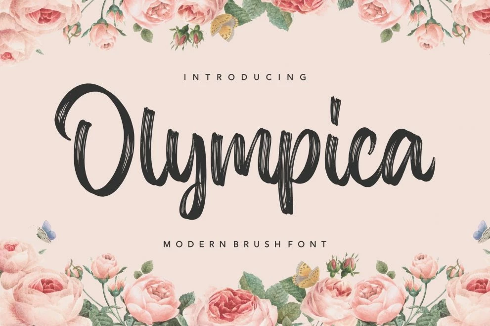 Olympica Regular Font