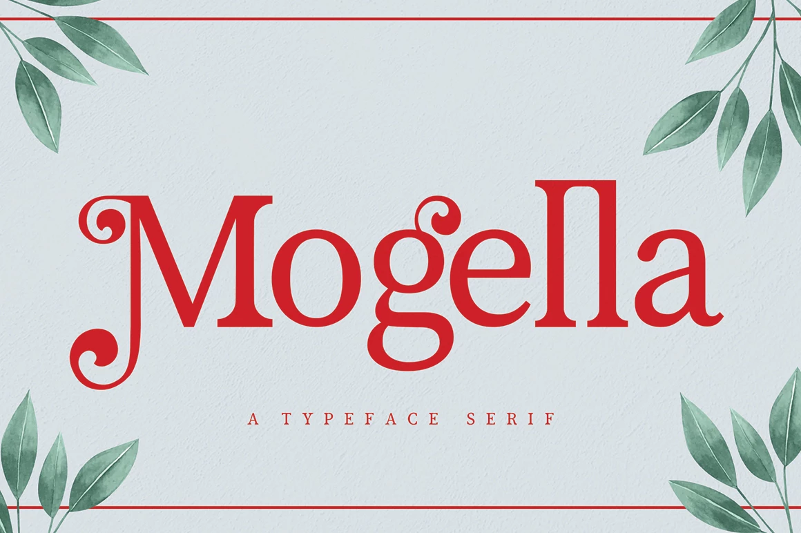 Mogella Regular Шрифт