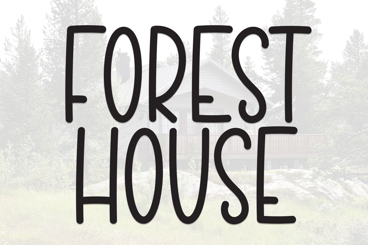 Forest House Regular Tipo de letra