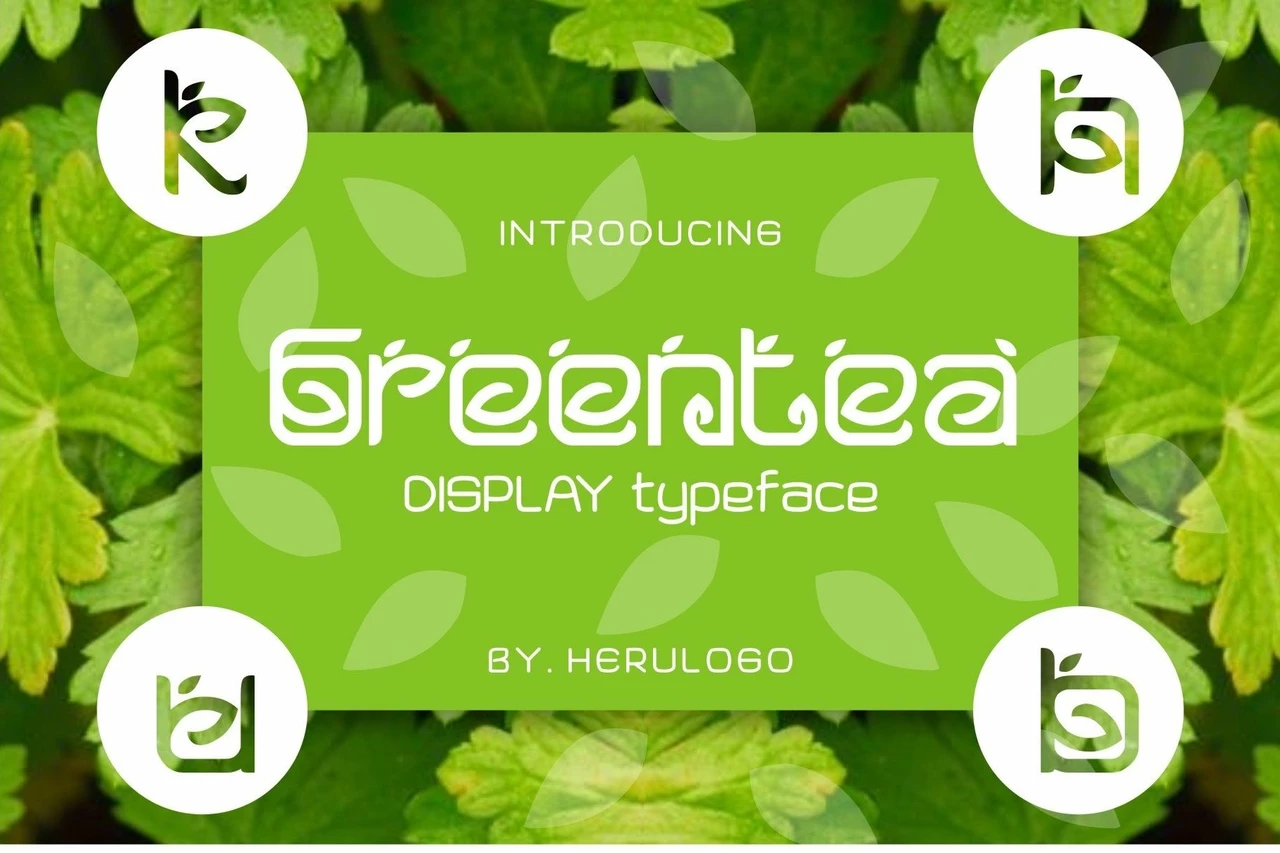 Greentea Regular Caratteri tipografici