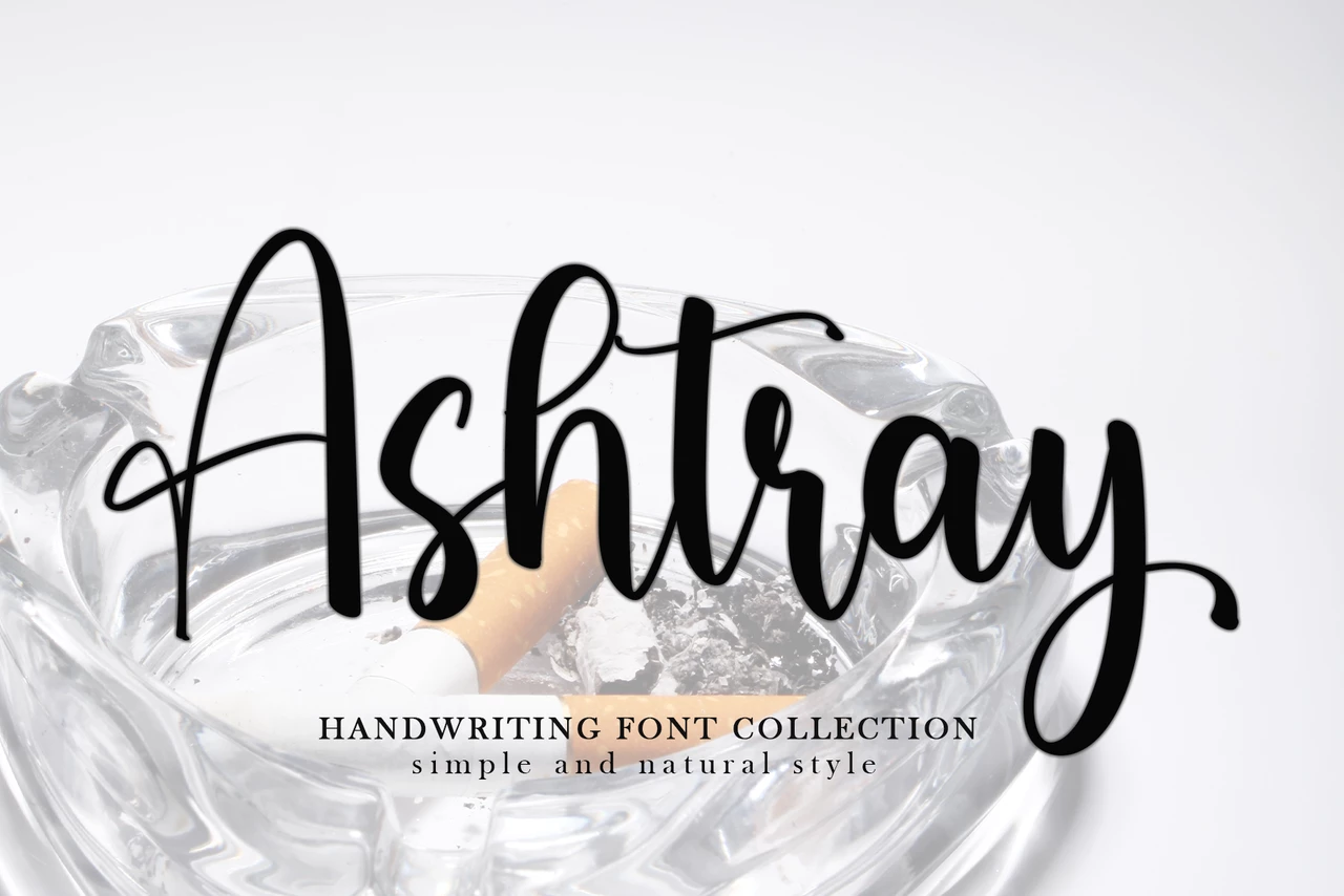 Ashtray Regular Font