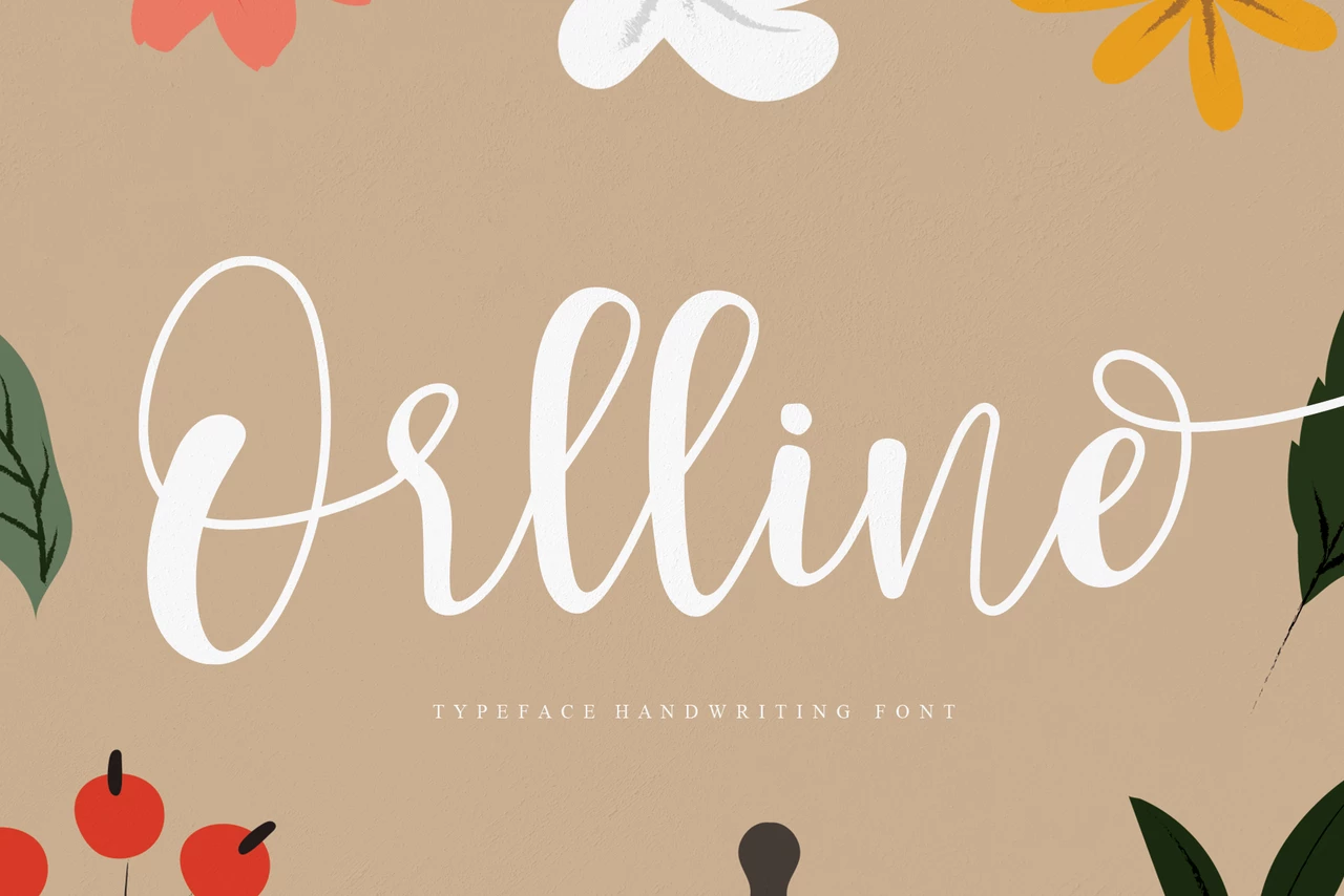 Orlline Regular Tipo de fuente