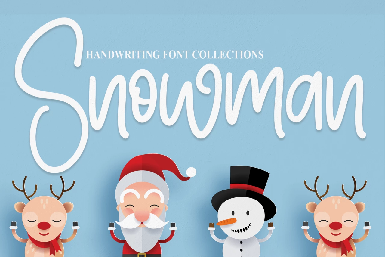 Snowman Regular Font
